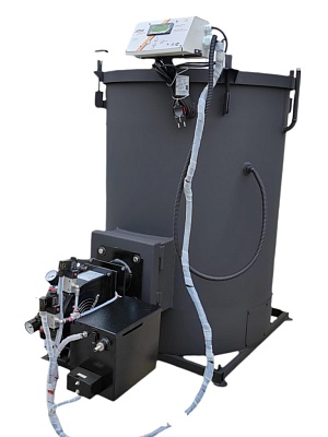 Жидкотопливный автоматический котел УКДО 200 (200 кВт)